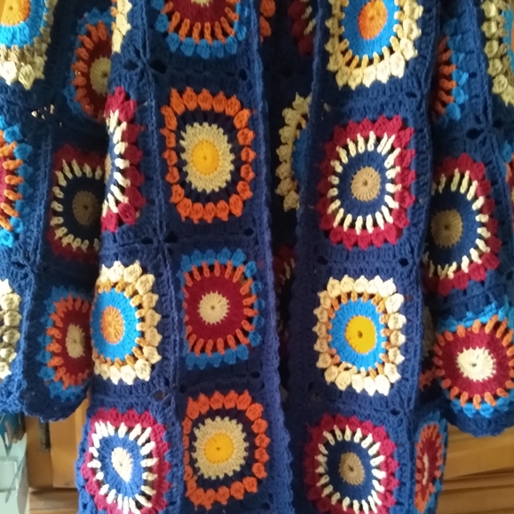 Granny square vintage cardigan - Picture 9 of 9